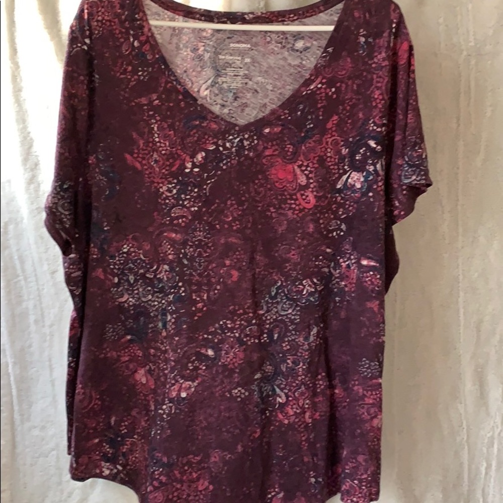 Purple everyday tee